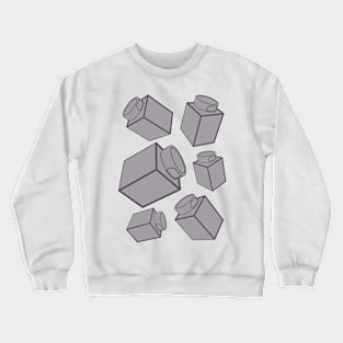 1 x 1 Bricks (AKA Falling Bricks) Crewneck Sweatshirt